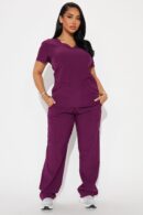 Conjunto de Uniforme Médico Elástico y Cómodo