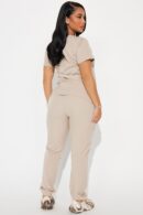 Conjunto de Scrubs con Pantalón Jogger y 4FLEX