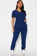 Conjunto de Scrubs con Pantalón Jogger y 4FLEX