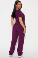 Conjunto Uniforme Médico Marrón con 4FLEX
