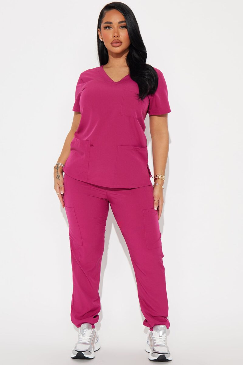 Conjunto de Scrubs con Pantalón Jogger y 4FLEX - Image 11