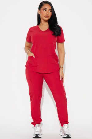Conjunto de Scrubs con Pantalón Jogger y 4FLEX