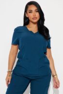 Conjunto de Uniforme Médico Elástico y Cómodo