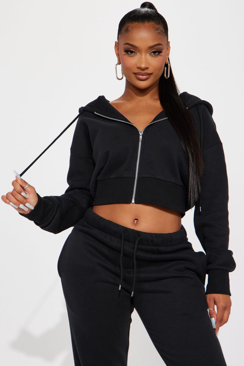 Conjunto de Jogging con Capucha y Cierre Frontal - Image 2