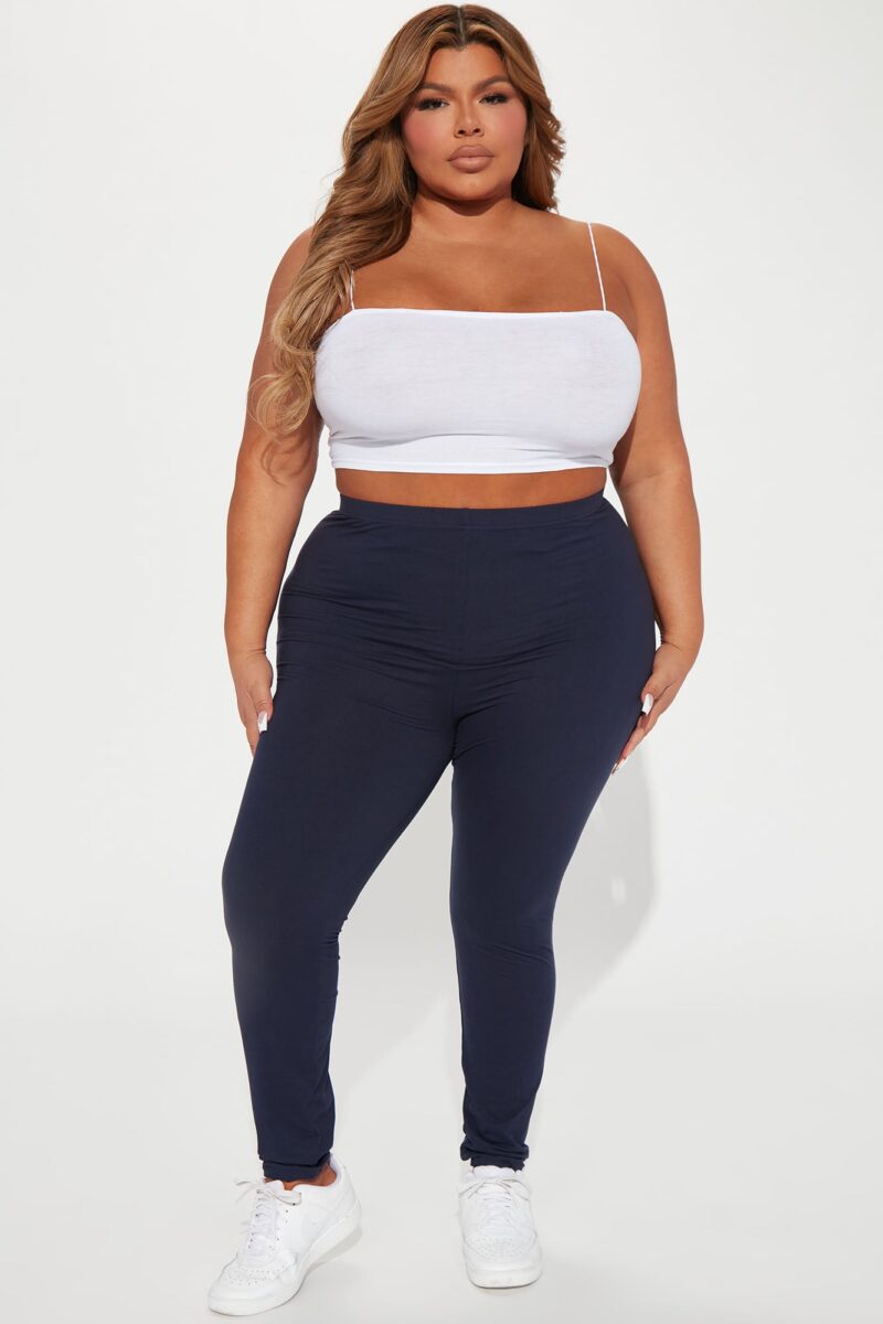 Leggins de Uso Diario Cintura Alta Gris Jaspeado - Image 33