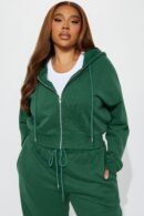 Conjunto de Jogging con Capucha y Cierre Frontal