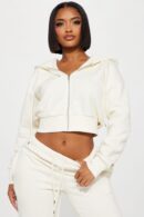 Conjunto de Jogging con Capucha y Cierre Frontal
