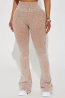 Leggins Activos de Campana en Marrón