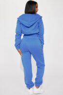 Conjunto de Jogging con Capucha y Cierre Frontal