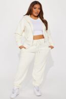 Conjunto de Jogging con Capucha y Cierre Frontal