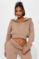 Conjunto de Jogging con Capucha y Cierre Frontal