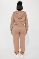 Conjunto de Jogging con Capucha y Cierre Frontal