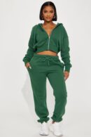 Conjunto de Jogging con Capucha y Cierre Frontal