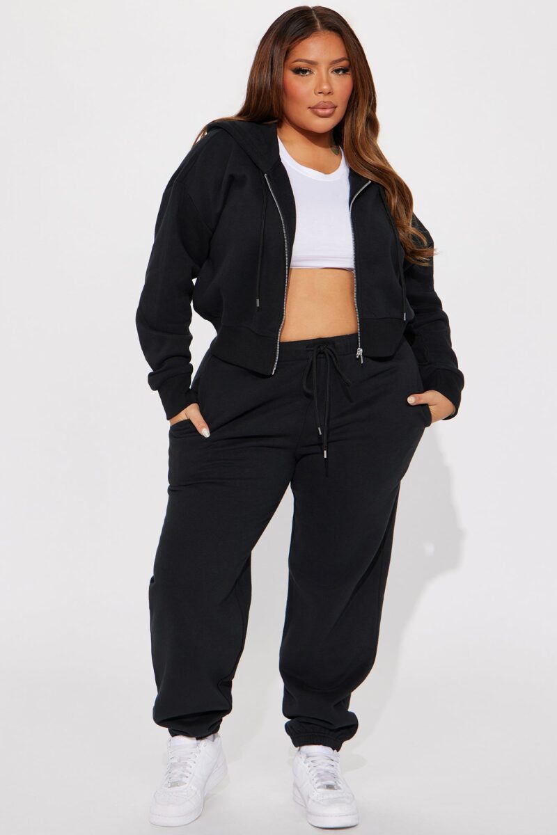 Conjunto de Jogging con Capucha y Cierre Frontal - Image 4