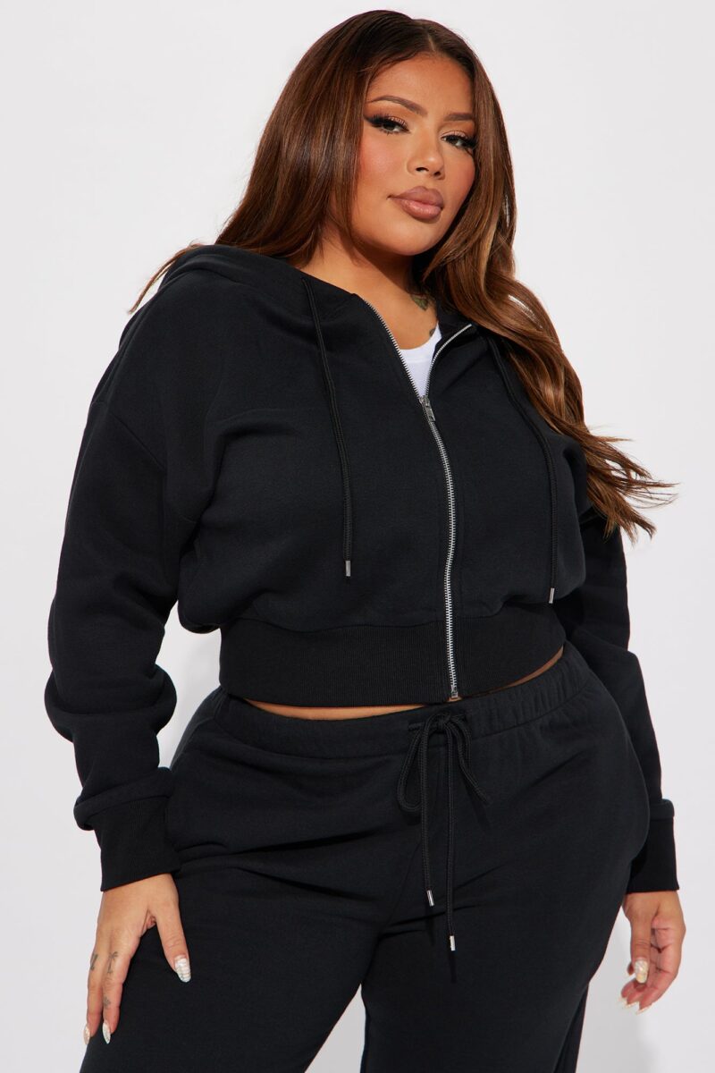 Conjunto de Jogging con Capucha y Cierre Frontal - Image 5
