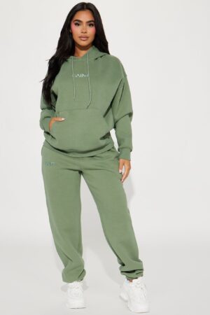 Conjunto de Jogging con Capucha y Bolsillo Canguro