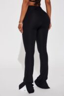 Leggings de Yoga Activo Sin Costuras y Corte Abierto