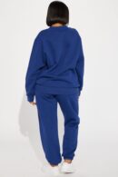 Conjunto de Sudadera y Pantalón Deportivo de Algodón y Poliéster