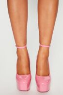 Zapatos de Tacón Alto con Plataforma y Correa Ajustable