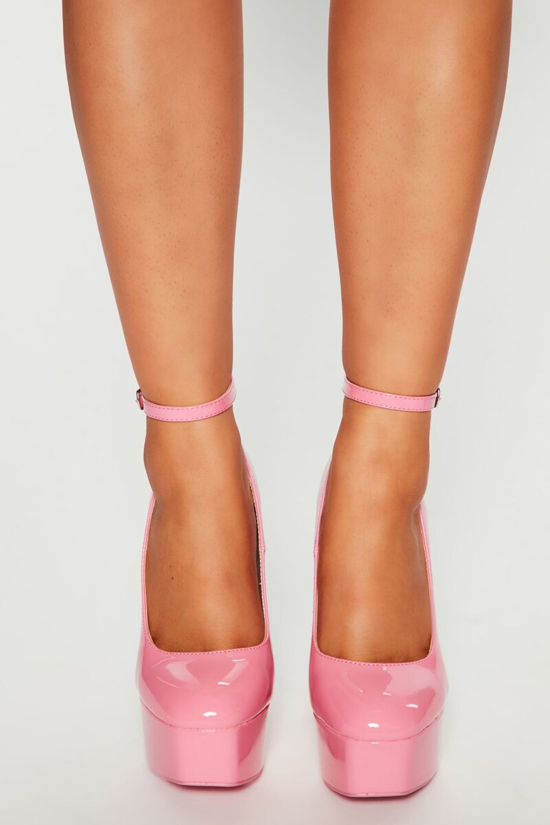 Zapatos de Tacón Alto con Plataforma y Correa Ajustable - Image 3