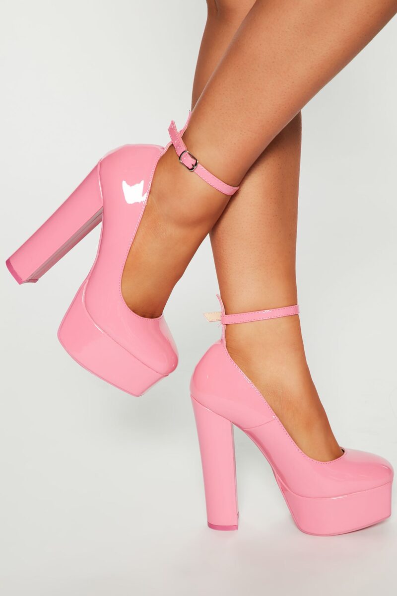 Zapatos de Tacón Alto con Plataforma y Correa Ajustable - Image 2