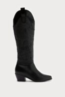 Botas de Vaquero con Tacón Medio y Punta Afilada