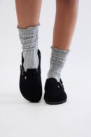Sandalias Planas de Estilo Casual con Hebilla