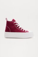 Zapatillas Deportivas con Plataforma y Detalle de Cordones