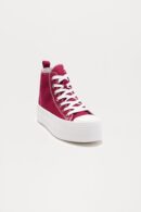Zapatillas Deportivas con Plataforma y Detalle de Cordones