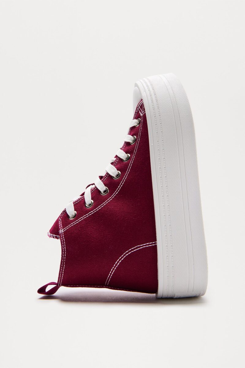 Zapatillas Deportivas con Plataforma y Detalle de Cordones - Image 5