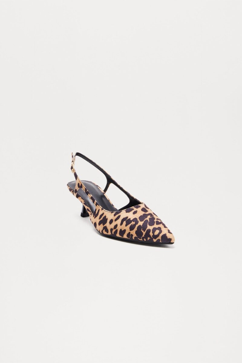 Zapatos de Tacón Gatito con Estampa de Leopardo - Image 11