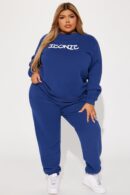 Conjunto de Sudadera y Pantalón Deportivo de Algodón y Poliéster