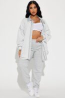Conjunto Jogger Casey en Gris Suave