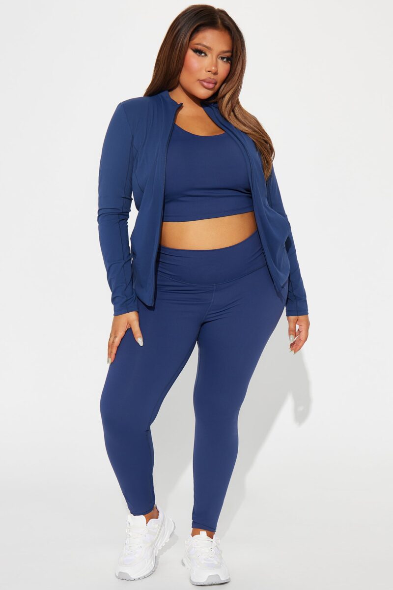 Chaqueta Deportiva Azul Marino con Cierre Completo - Image 21