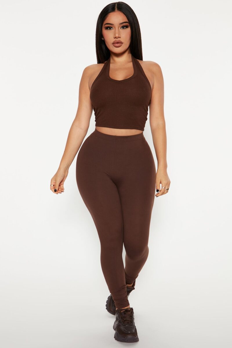 Leggins de Uso Diario Cintura Alta Gris Jaspeado - Image 15
