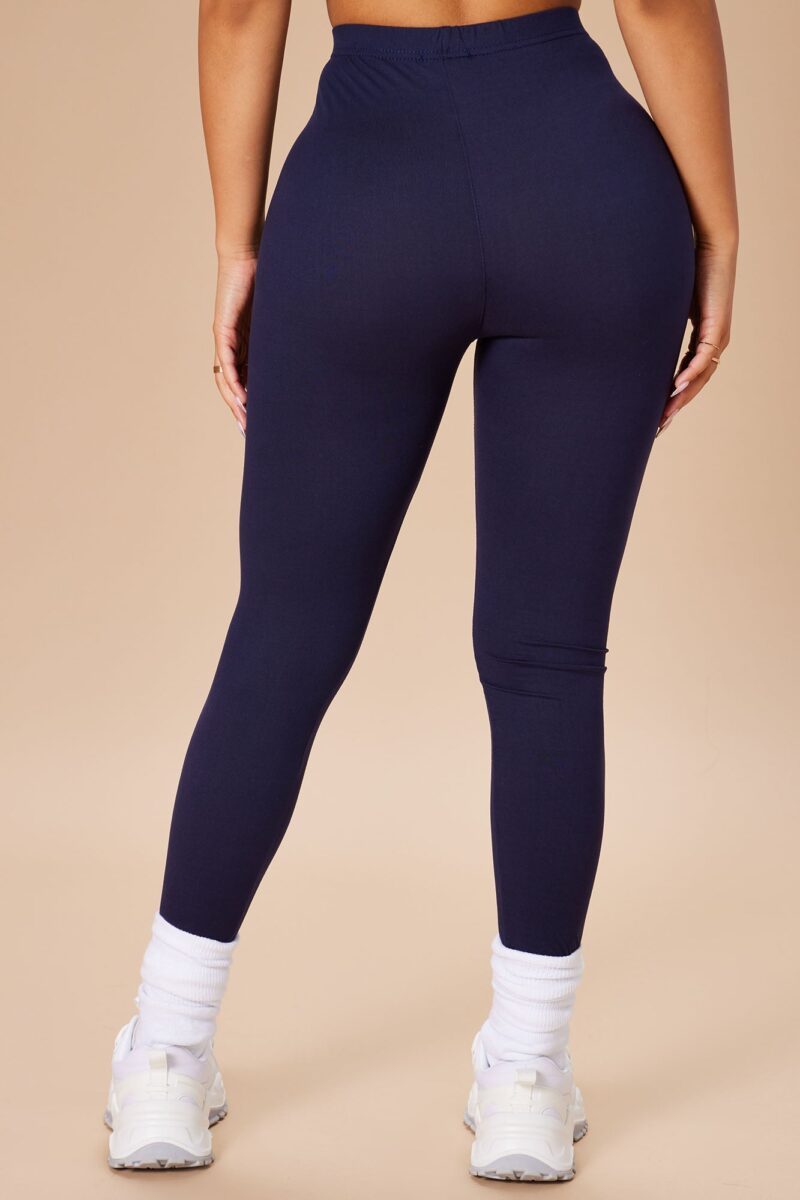Leggins de Uso Diario Cintura Alta Gris Jaspeado - Image 32