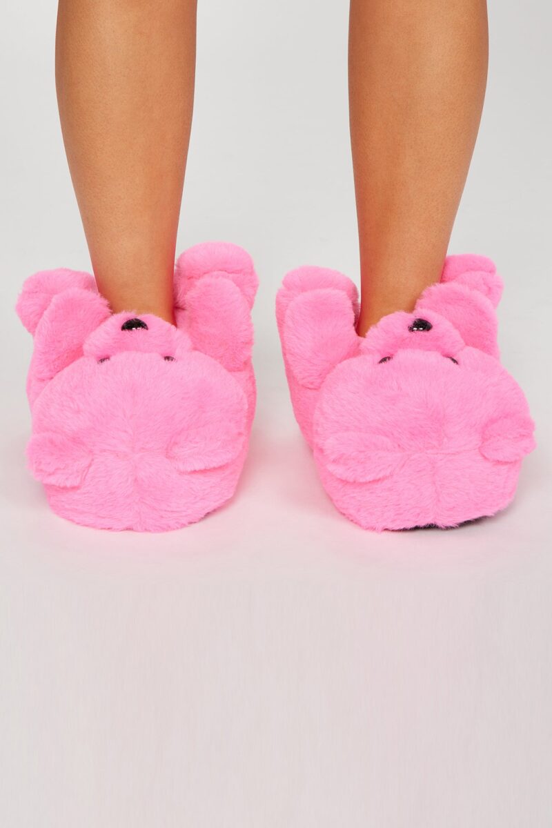 Pantuflas de Oso Tierno y Acurrucable - Morado - Image 2