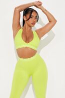 Conjunto Deportivo Sin Costuras Pedaleo Rápido - Gris Carbón