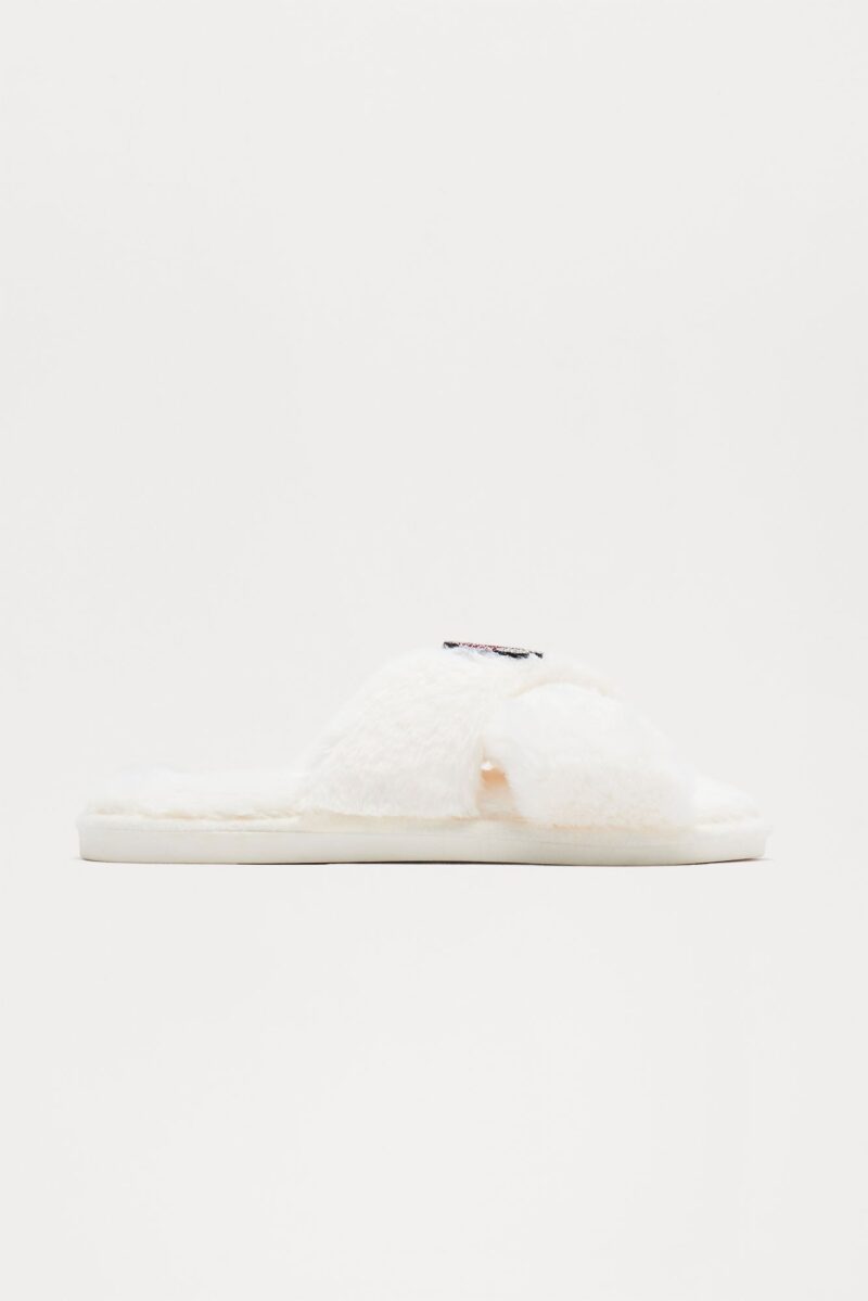 Pantuflas Navideñas de Pelo Sintético con Detalles Festivos - Image 7