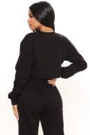 Conjunto Deportivo de Joggers con Sudadera V-Notch