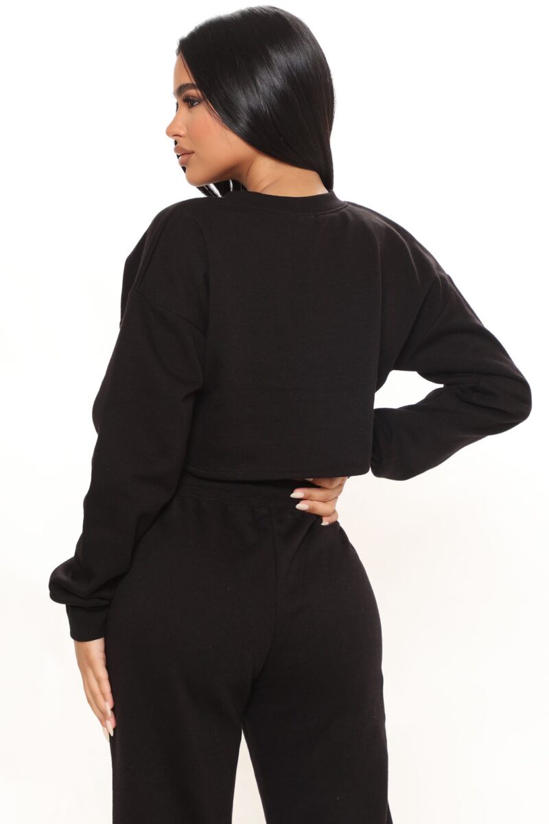 Conjunto Deportivo de Joggers con Sudadera V-Notch - Image 4