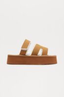 Sandalias de Plataforma Casual con Forro de Piel Sintética