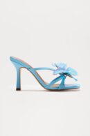 Zapatos de Tacón Alto con Aplicación de Mariposa 3D