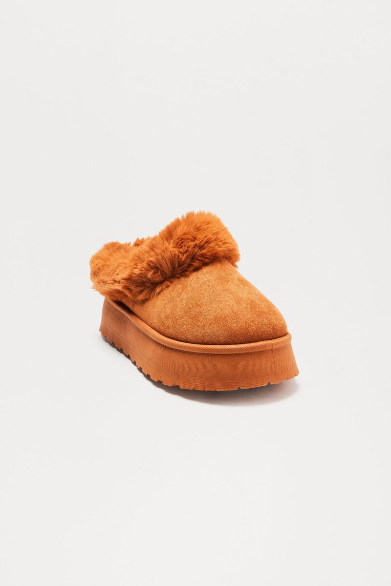 Botines con Borde de Piel y Suela Plana de 2.5cm - Image 7