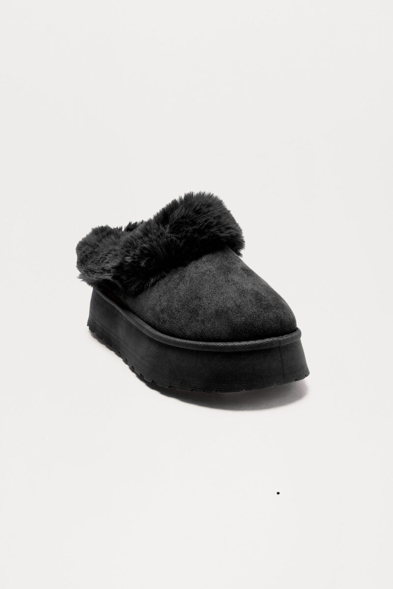 Botines con Borde de Piel y Suela Plana de 2.5cm - Image 3