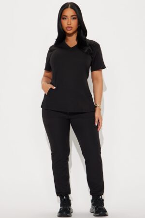 Set de Uniforme Médico Elasticado con Joggers