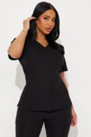 Conjunto de Uniforme Médico Elástico con Pantalón Jogger