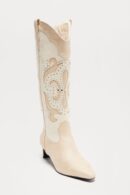 Botas Vaqueras Altas con Detalles de Tachas
