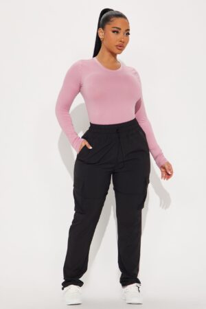 Pantalones Jogger de Uniforme con Detalles de Ajuste y Elástico