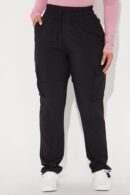 Pantalón Jogger de Uniforme Elástico con Ajuste de Cordón